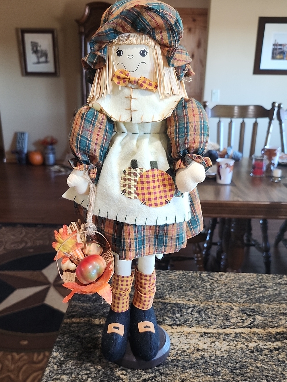 Fall Girl Decoration